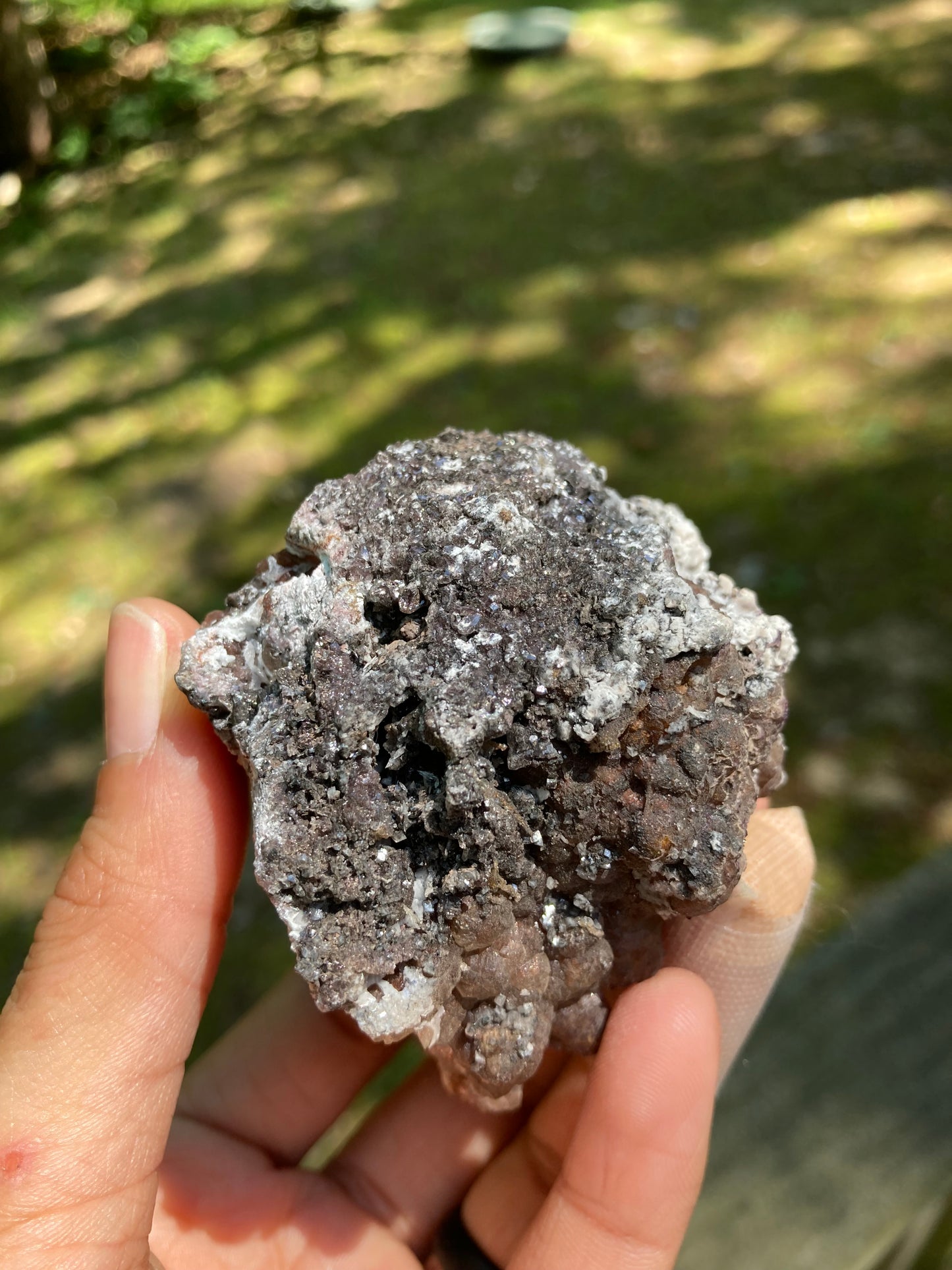 Botryoidal Fluorite Specimen Pair (2)