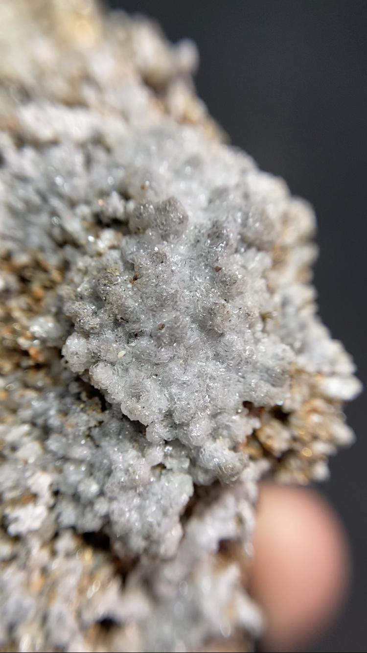 Needle Quartz & Siderite Specimen