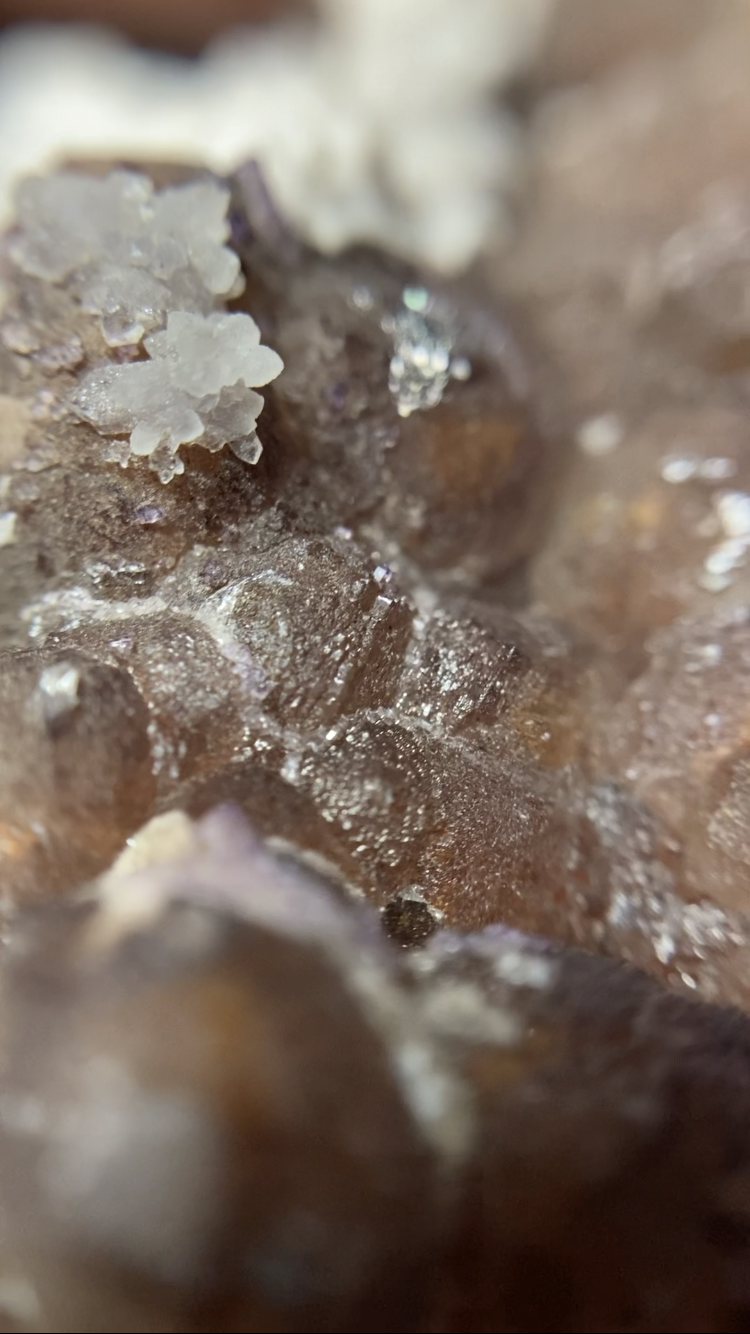 Botryoidal Fluorite Specimen Pair (2)