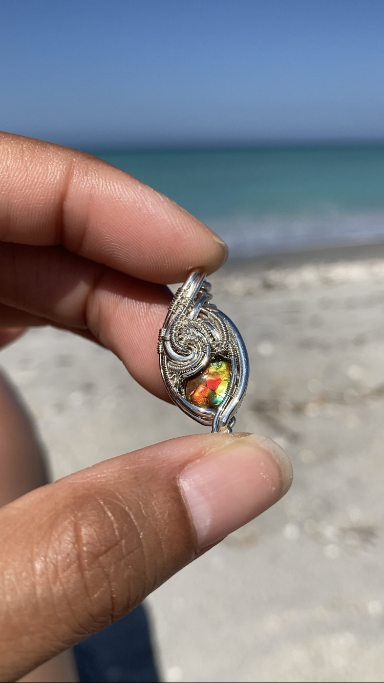 Ammonite Mini Pendant