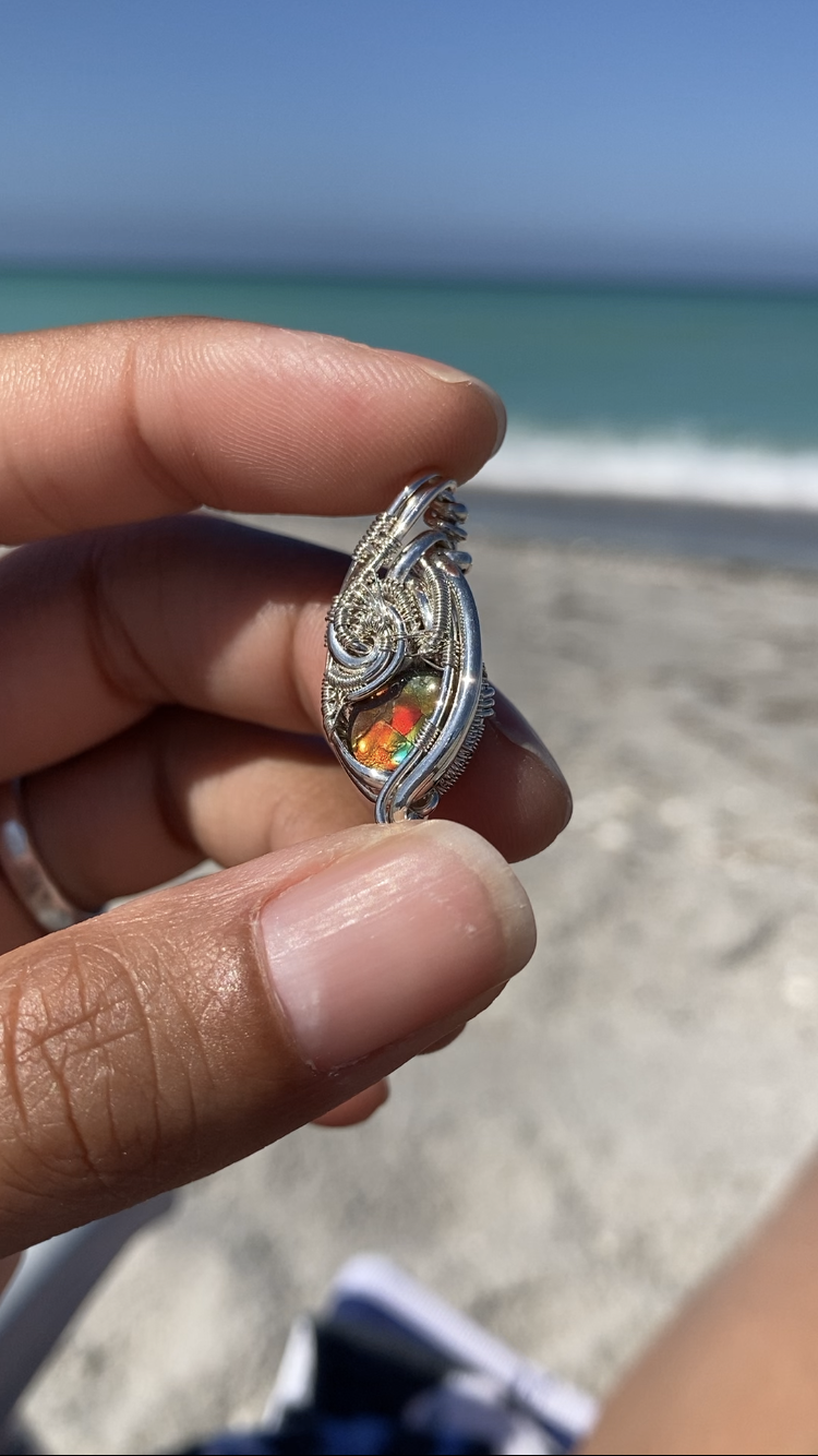 Ammonite Mini Pendant