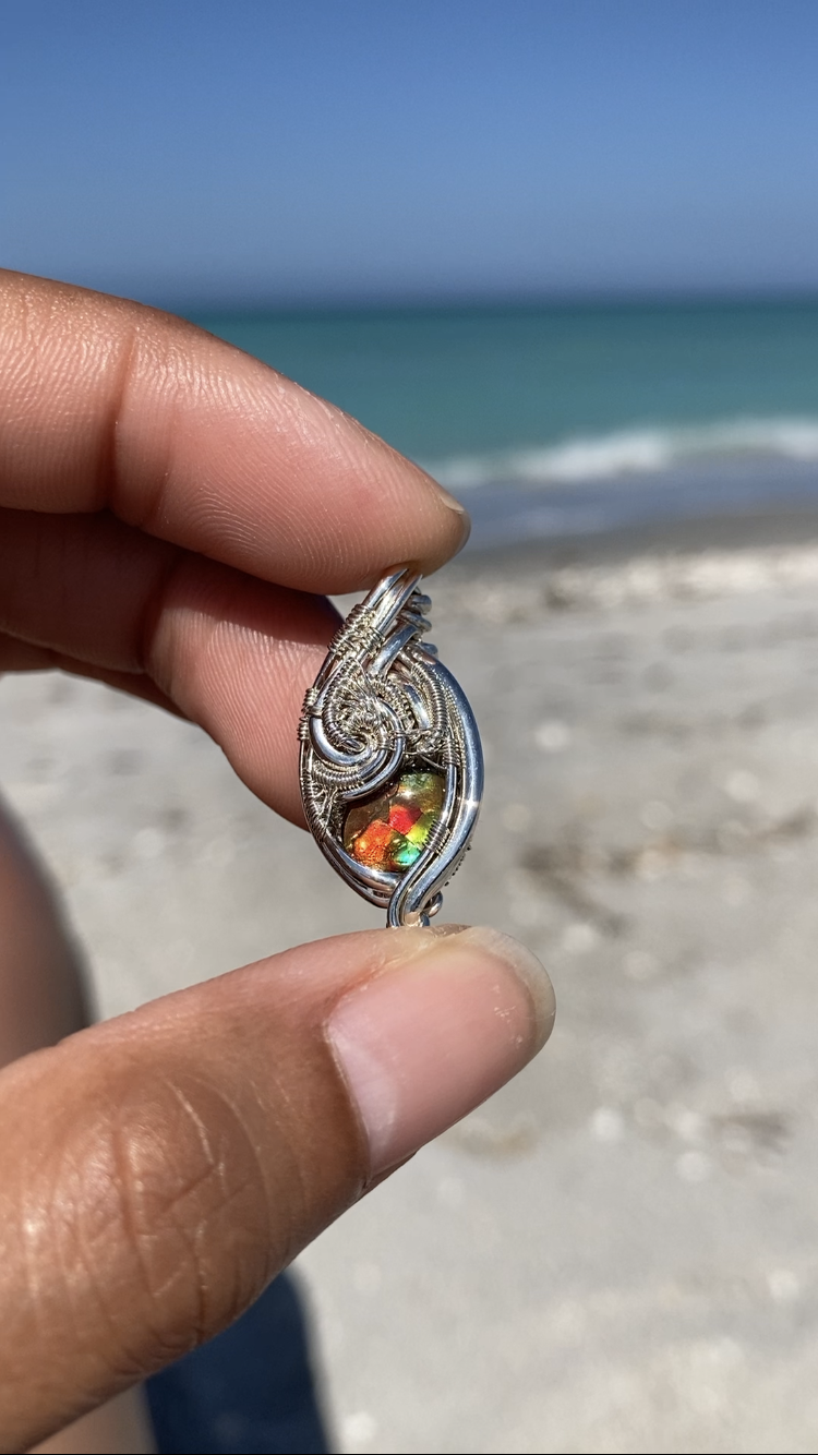 Ammonite Mini Pendant