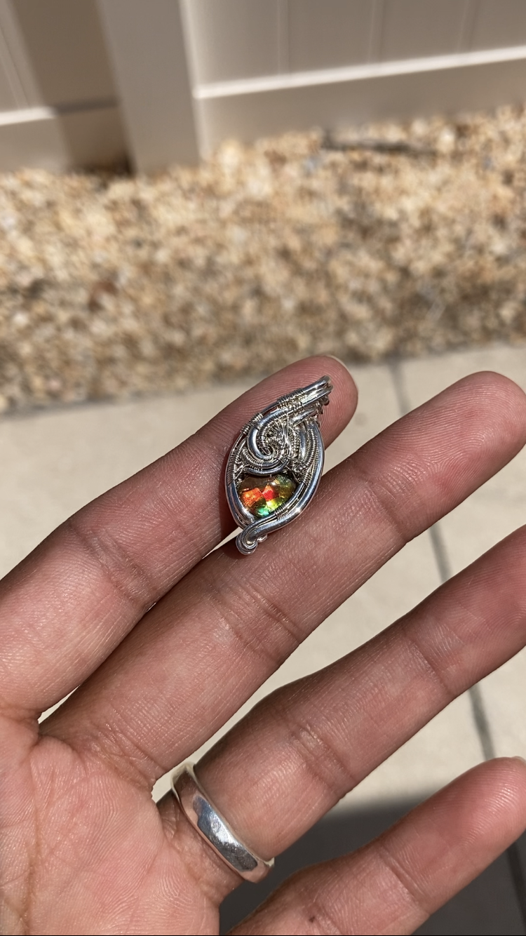 Ammonite Mini Pendant