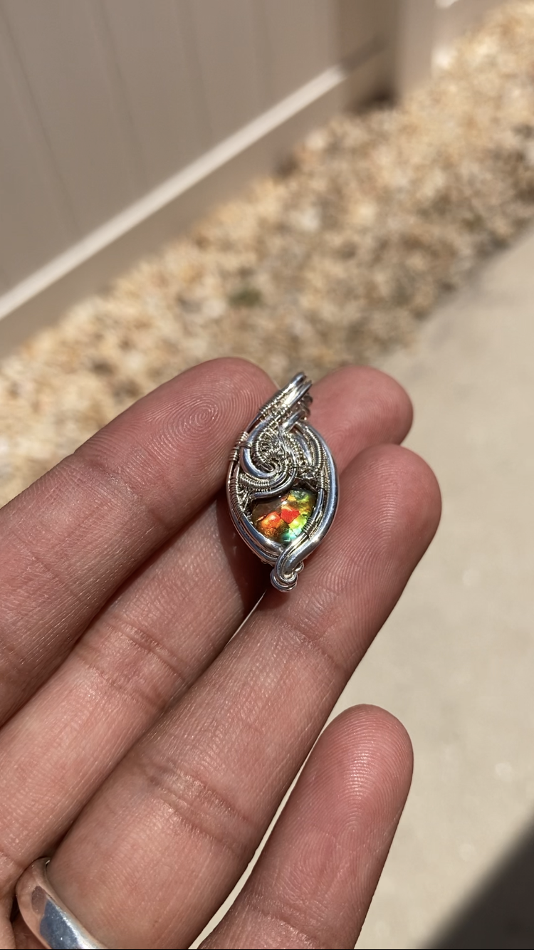 Ammonite Mini Pendant