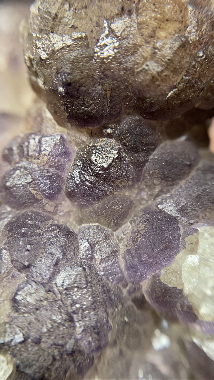 Botryoidal Fluorite Specimen Pair (2)