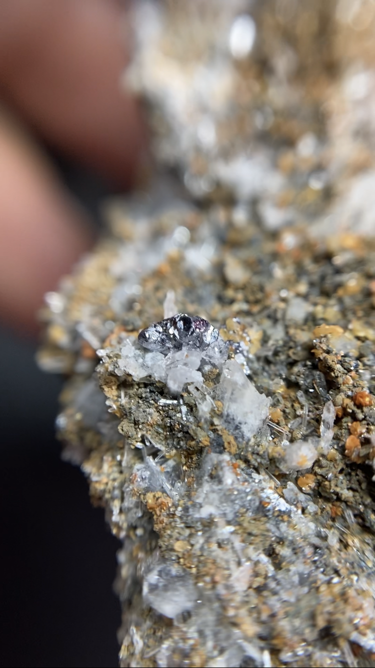 Needle Quartz & Siderite Specimen