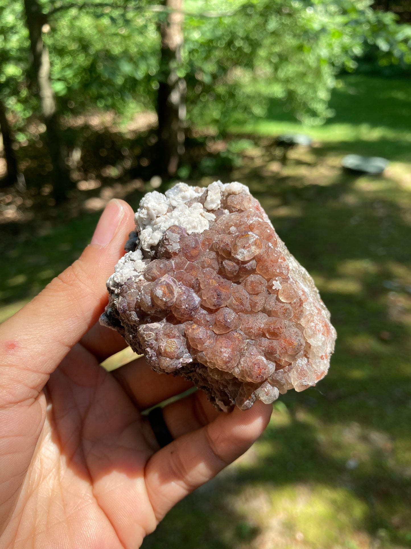 Botryoidal Fluorite Specimen Pair (2)