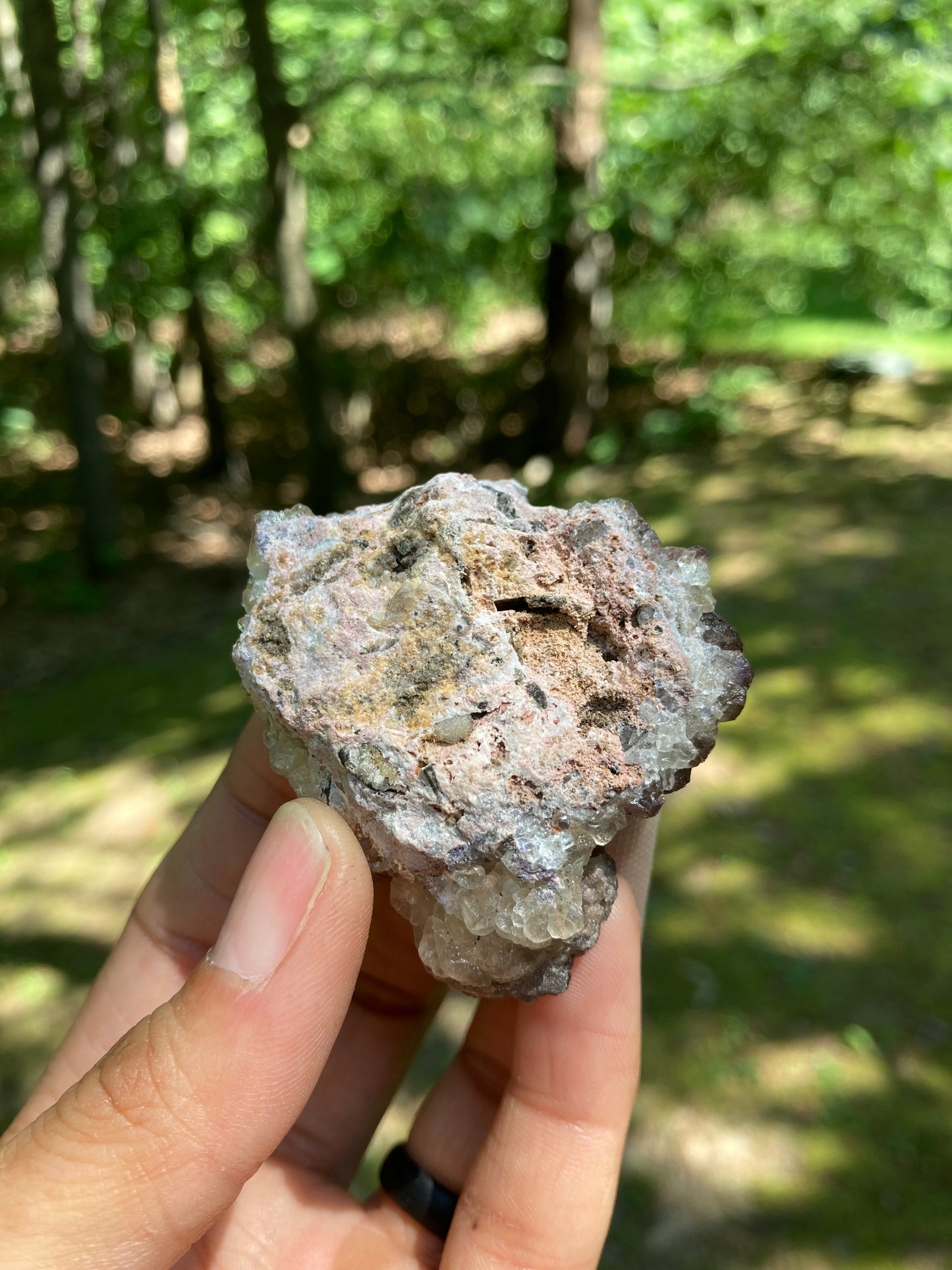Botryoidal Fluorite Specimen Pair (2)