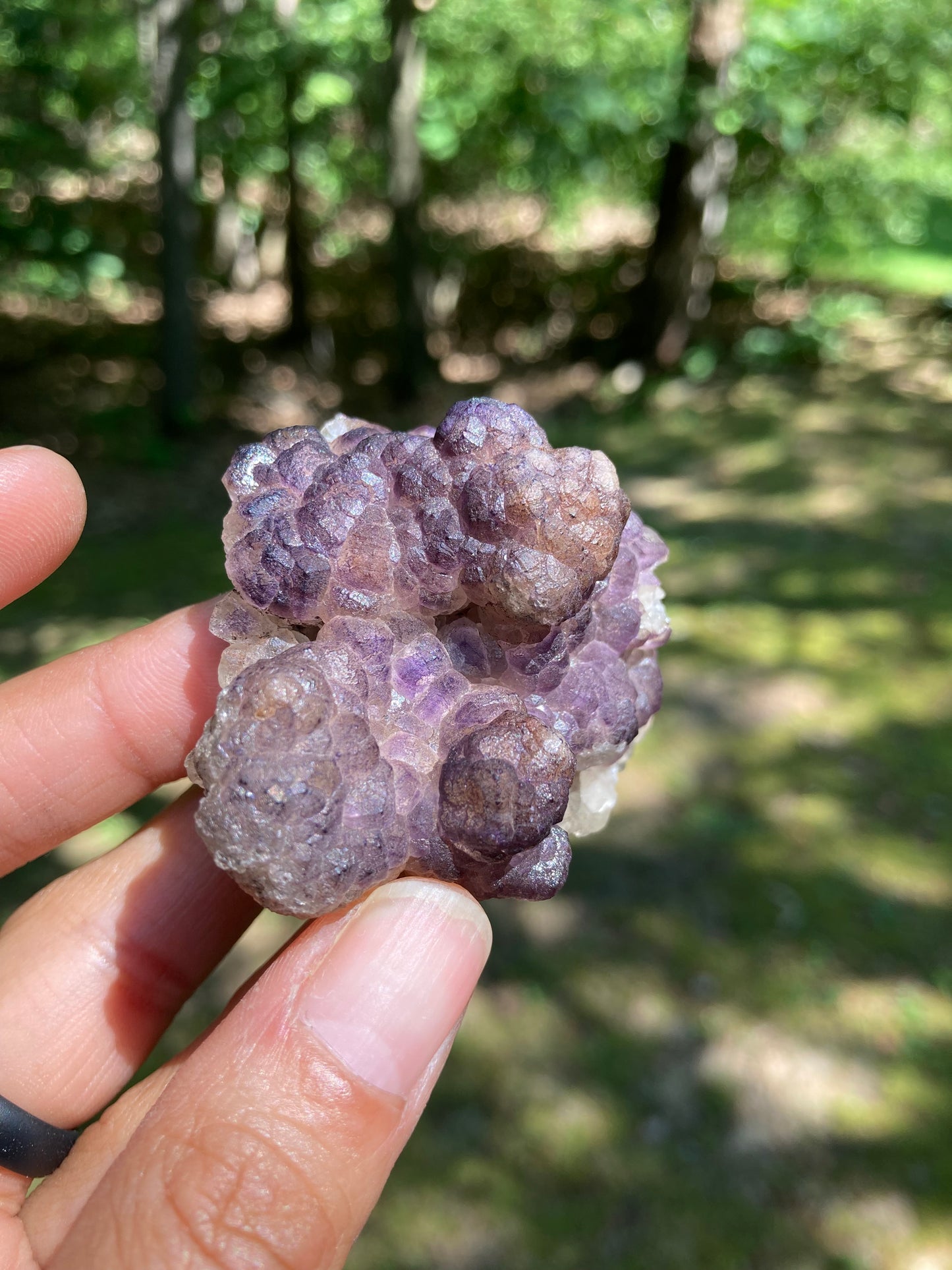 Botryoidal Fluorite Specimen Pair (2)