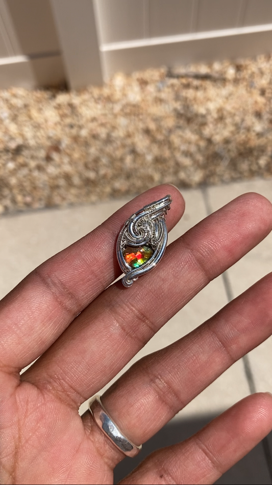 Ammonite Mini Pendant