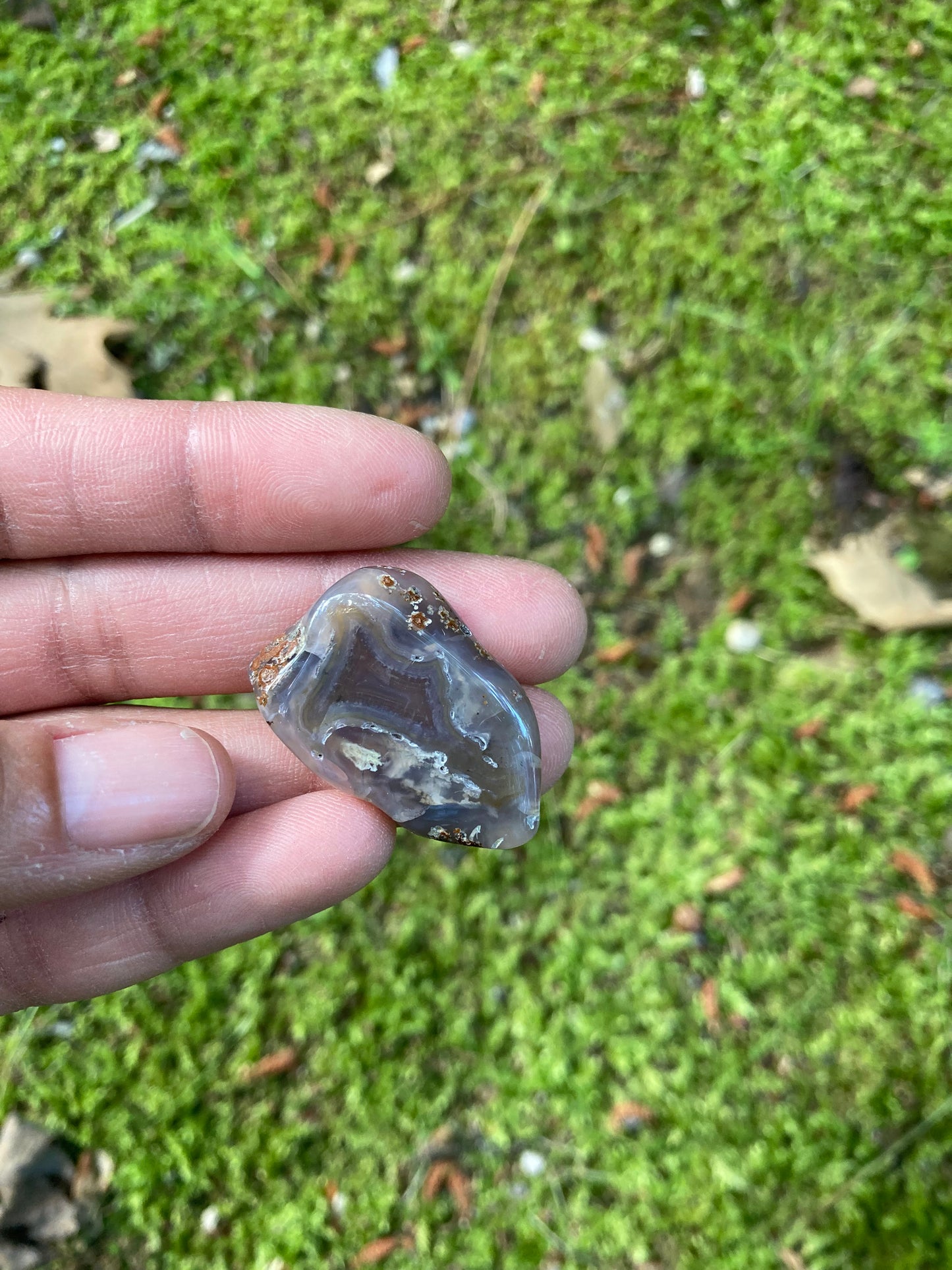 Mini Sliced Agua Nueva Agate