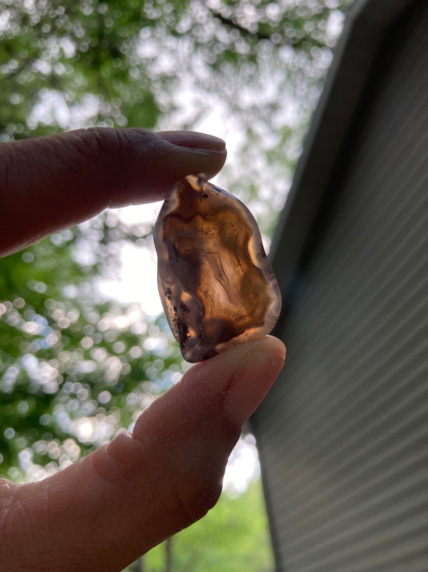 Mini Sliced Agua Nueva Agate