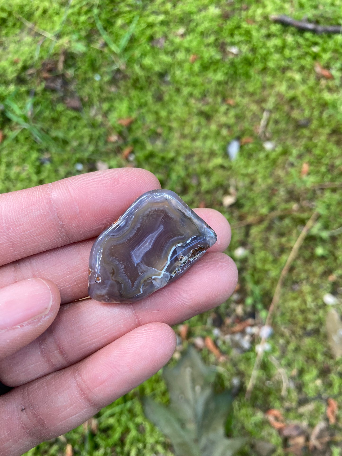 Mini Sliced Agua Nueva Agate